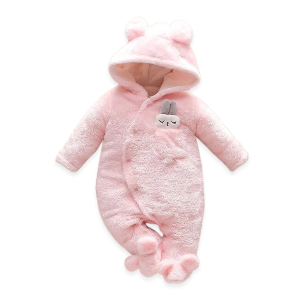 Baby Plush Winter Romper