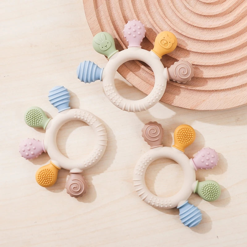 Noublee Silicone Teething Ring