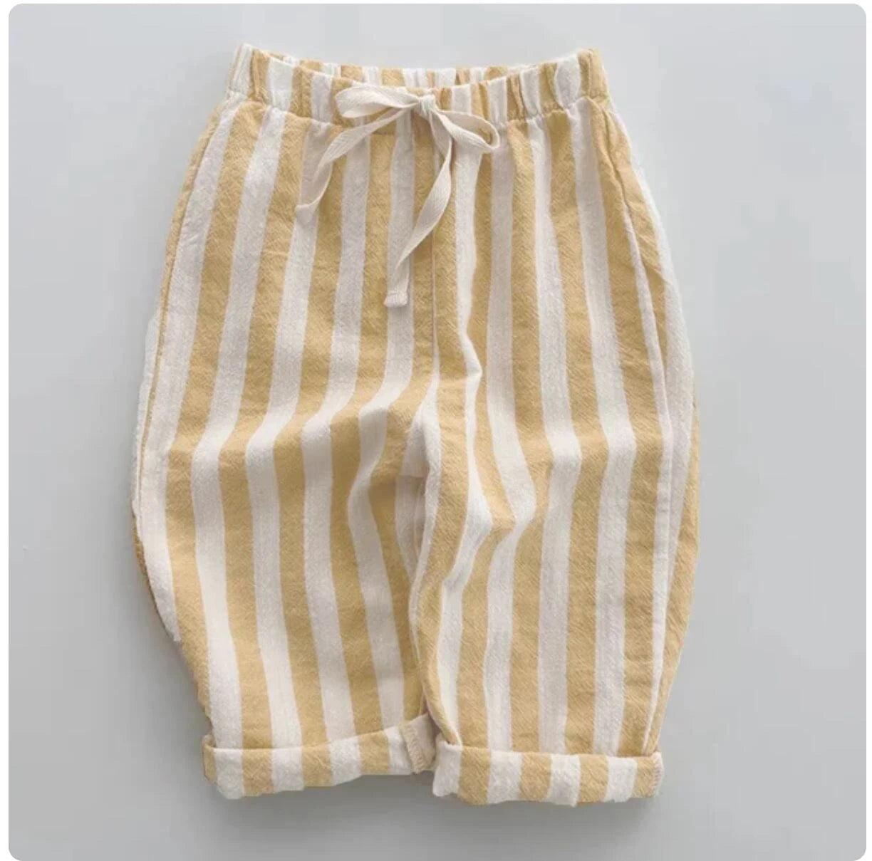 Striped Linen Trousers