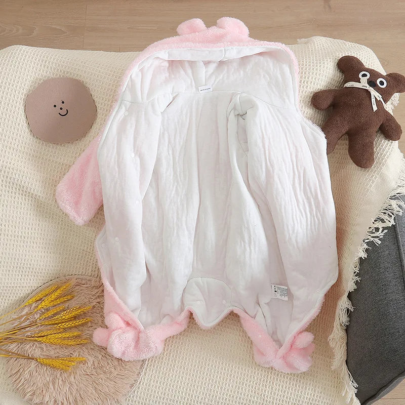 Baby Plush Winter Romper