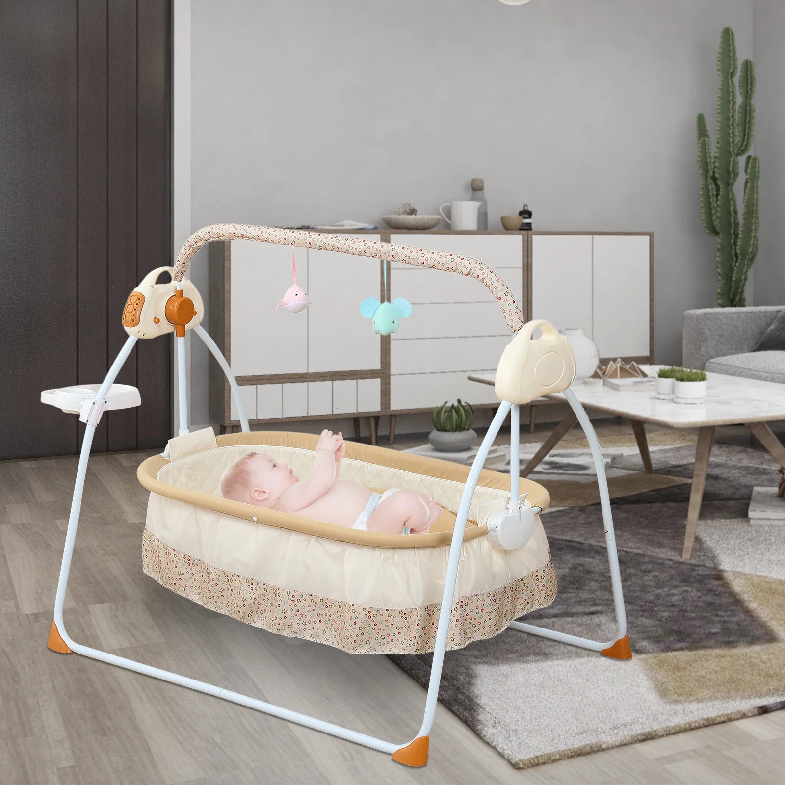 Noublee Auto-Swing Baby Cradle