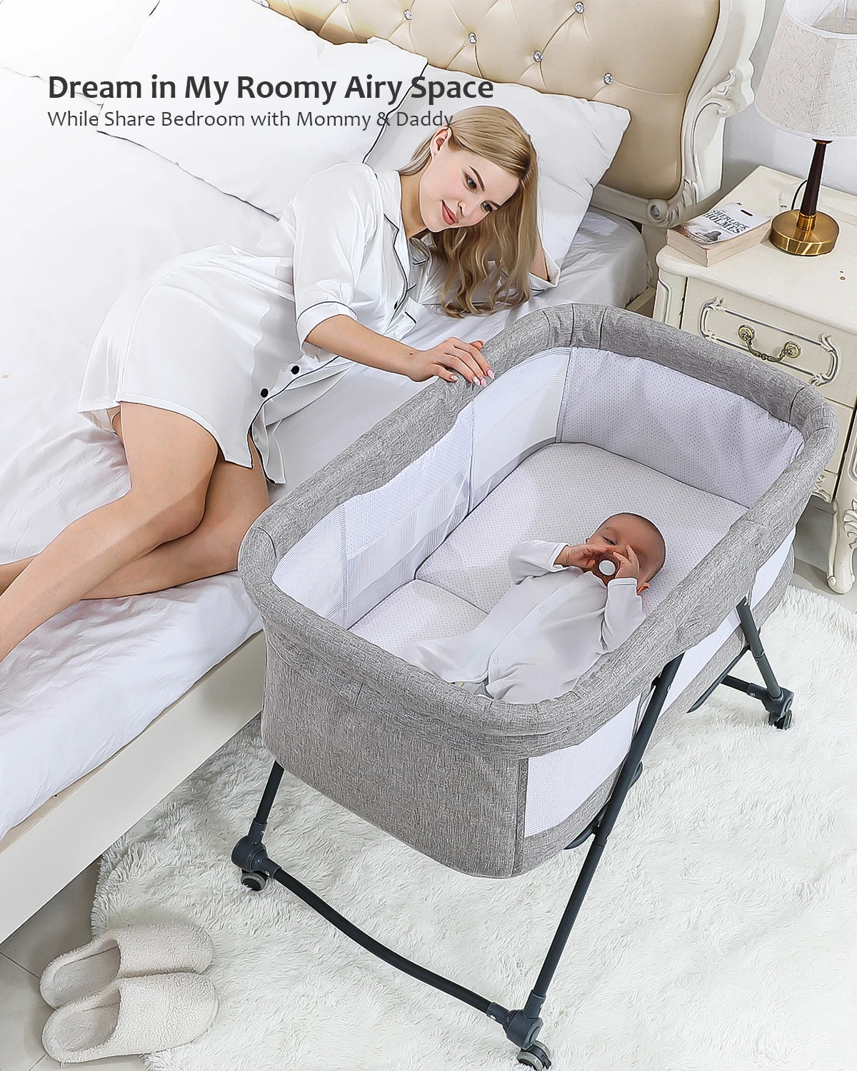 Noublee DreamNest Bassinet