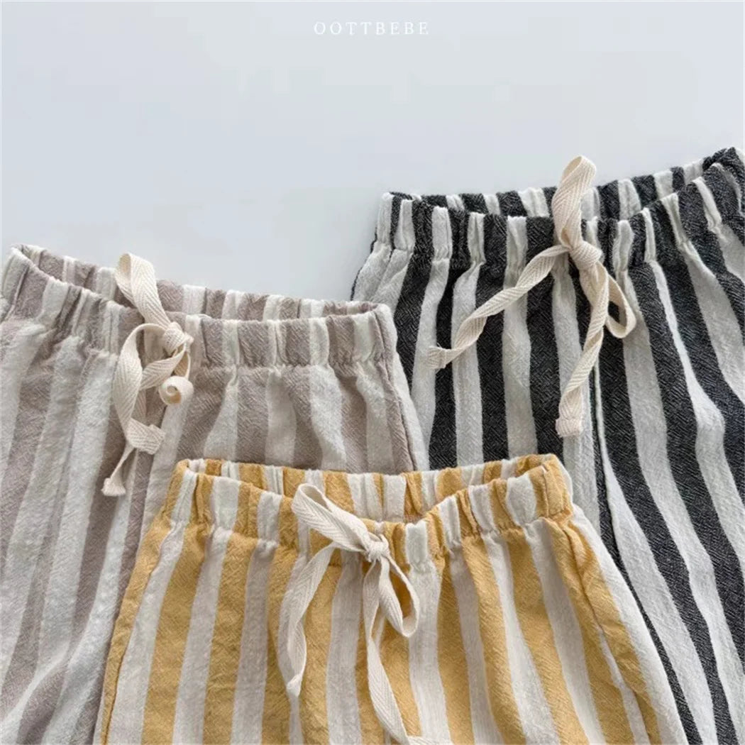 Striped Linen Trousers