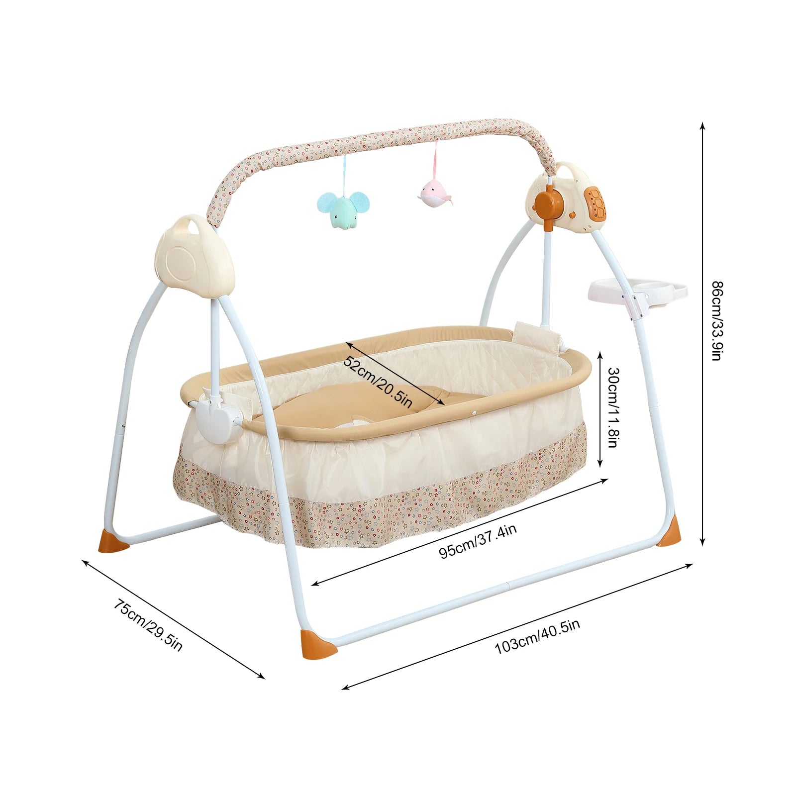 Noublee Auto-Swing Baby Cradle